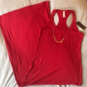 NWT Red Loveappella Maxi Dress - Size S
